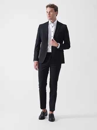 HUGO | Anzughose Extra Slim Fit HESTEN253X | schwarz
